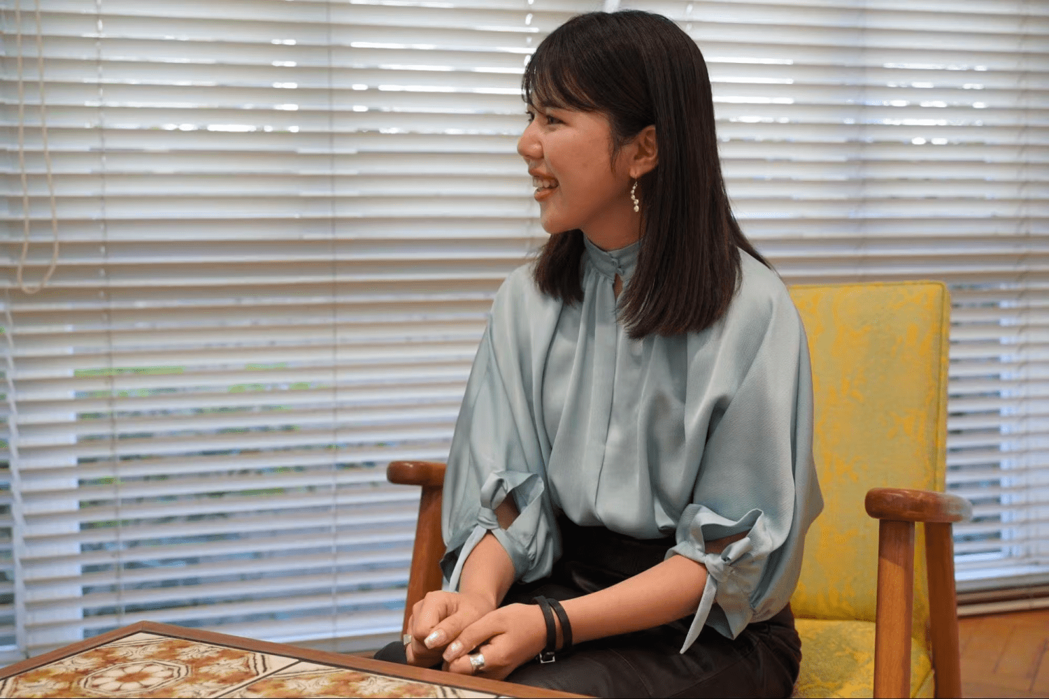 トゥモローランド 西井寛子氏のインタビューカット