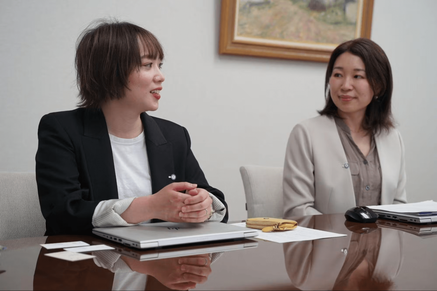 STAFF START導入の背景について語るアテニア担当者