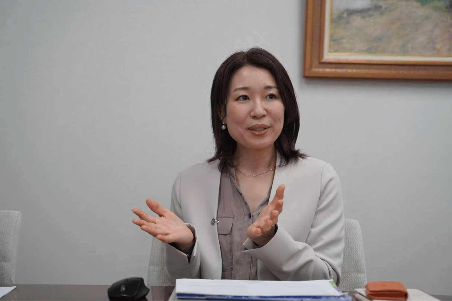 アテニア 木下弥栄氏インタビューカット