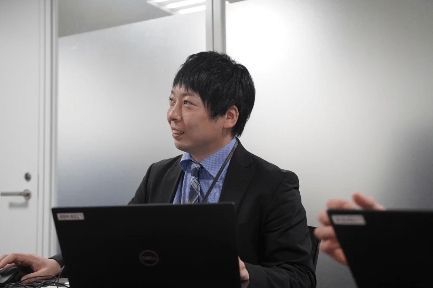 ニトリ STAFF START活用の今後を語るインタビュー風景