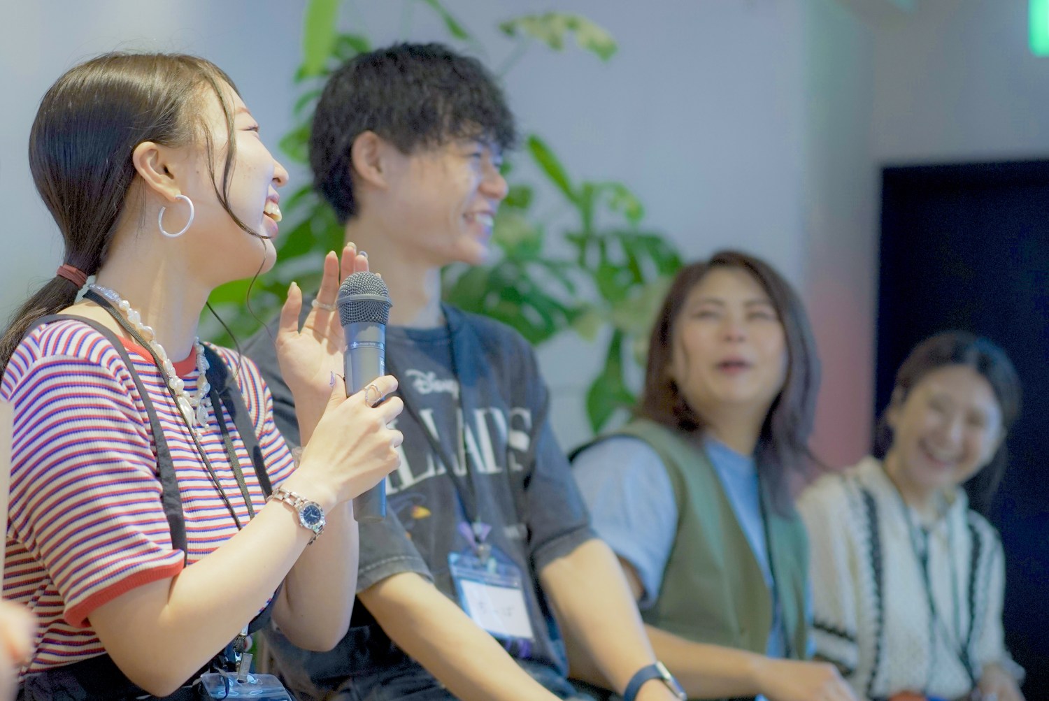 今後目指す販売員像について語るライトオンスタッフ