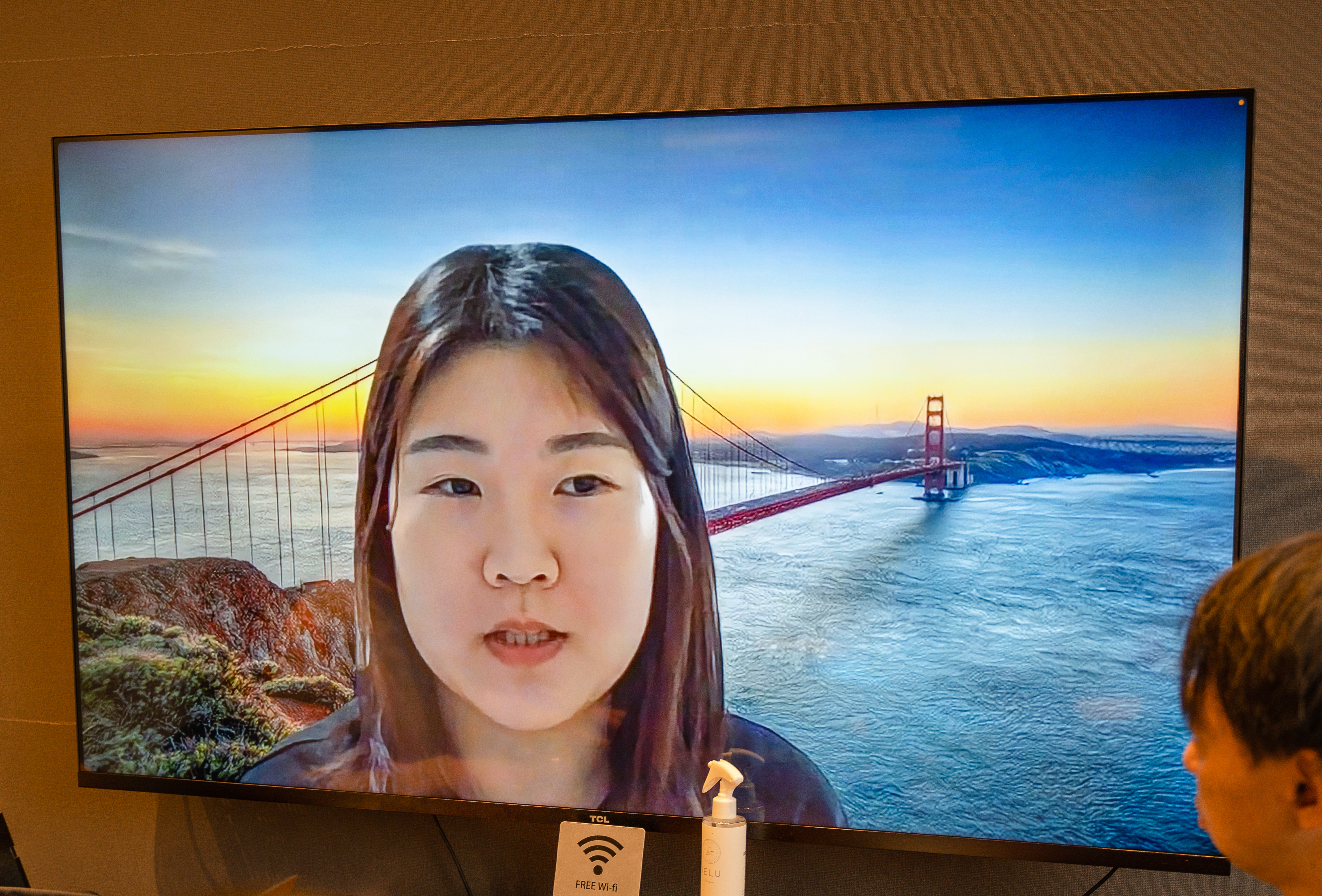 Konny 文氏へのインタビューの様子