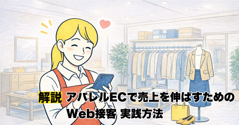 アパレルECで売上を伸ばすためのWeb接客 実践方法とは？