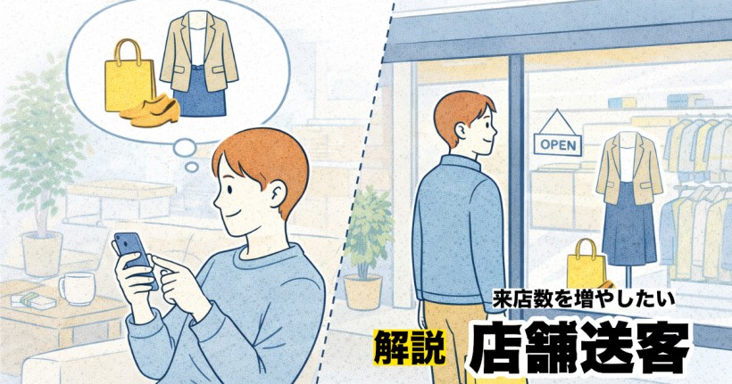 店舗送客施策とは？来店数を増やすための具体的な方法と成功のポイント
